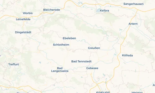 Regenradar Vorschaubild - Aktuelle Niederschläge in Wolferschwenda und Umgebung