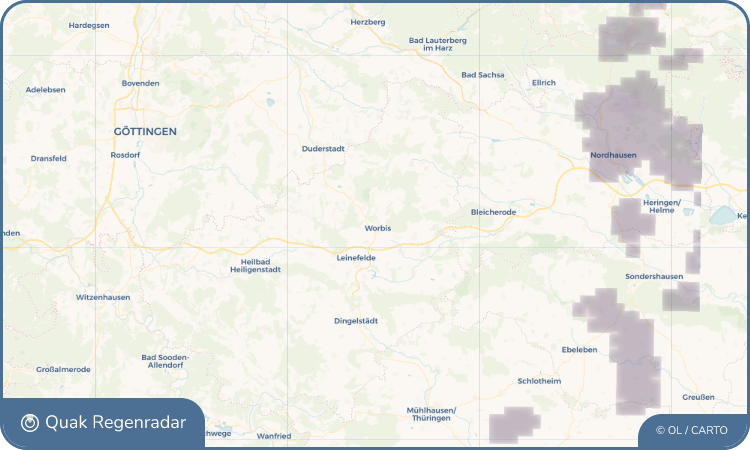 Quak Regenradar-Widget Worbis