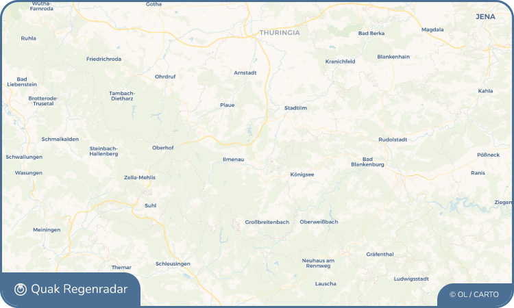 Quak Regenradar-Widget Wümbach