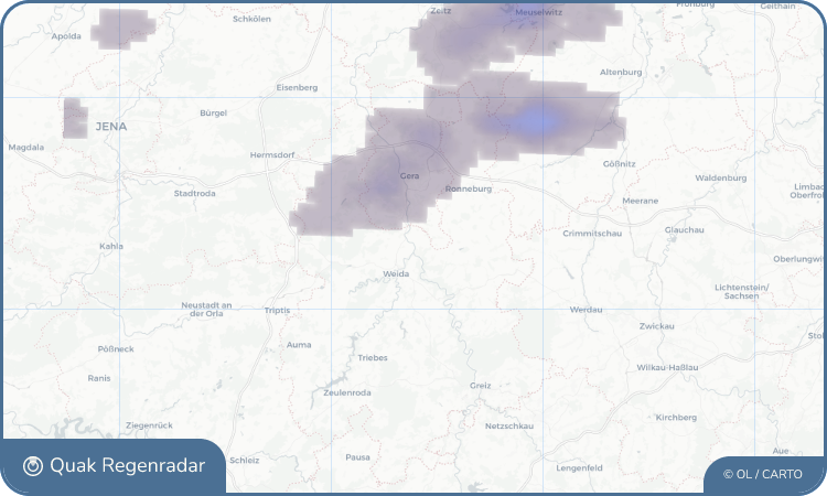 Regenradar-Widget für Wünschendorf/Elster