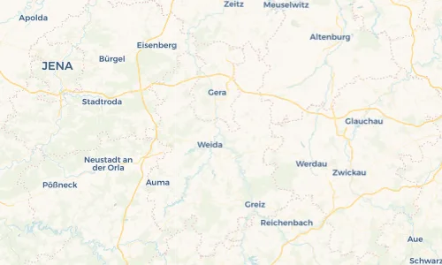 Regenradar Vorschaubild - Aktuelle Niederschläge in Wünschendorf/Elster und Umgebung