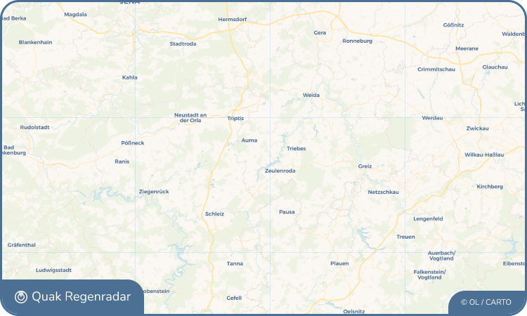 Quak Regenradar-Widget Zadelsdorf