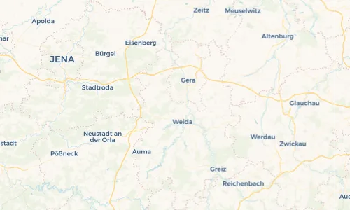 Regenradar Vorschaubild - Aktuelle Niederschläge in Zedlitz und Umgebung