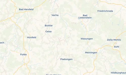 Regenradar Vorschaubild - Aktuelle Niederschläge in Zella/Rhön und Umgebung