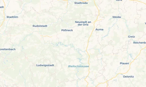 Regenradar Vorschaubild - Aktuelle Niederschläge in Ziegenrück und Umgebung