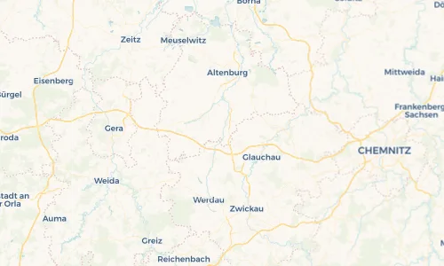 Regenradar Vorschaubild - Aktuelle Niederschläge in Zschöpel und Umgebung