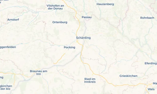 Regenradar Vorschaubild - Aktuelle Niederschläge in Hartkirchen und Umgebung