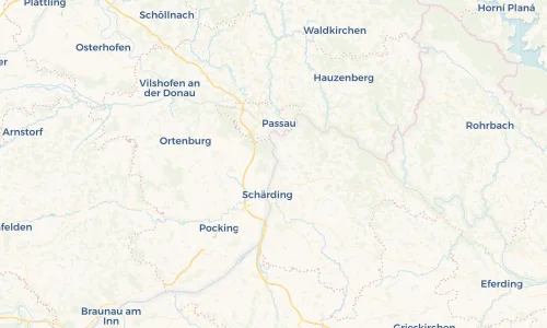 Regenradar Vorschaubild - Aktuelle Niederschläge in Neuburg am Inn und Umgebung
