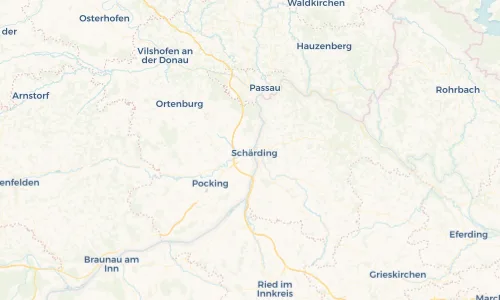 Regenradar Vorschaubild - Aktuelle Niederschläge in Neuhaus am Inn und Umgebung