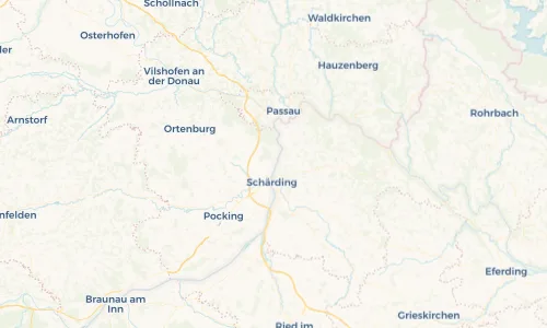 Regenradar Vorschaubild - Aktuelle Niederschläge in Vornbach und Umgebung